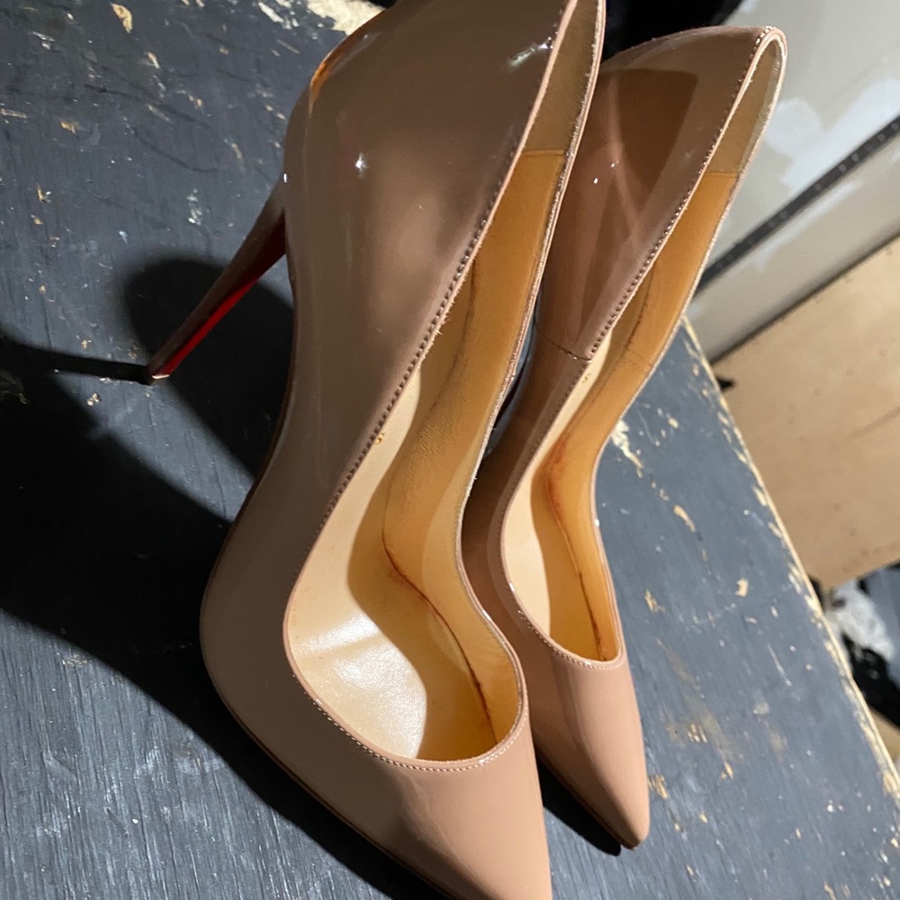 Worn once authentic so Kate louboutin